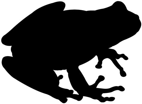 frog silhouette|free frog silhouette clip art.